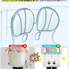 【理学療法士推薦】KOJIHOMU 姿勢矯正 椅子 骨盤矯正 姿勢サポートチェアの画像