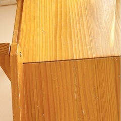 タンスのゲン　木製　滑り台　ナチュラルの画像