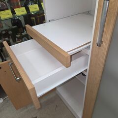 J8734 【リユースのサカイ柏店】 NITORI ニトリ レンジ台 NBAND 80MBR クリーニング済みの画像