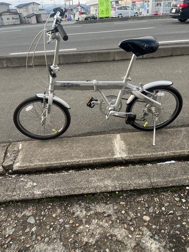 軽量！折りたたみアルミ自転車