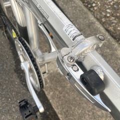 軽量！折りたたみアルミ自転車の画像