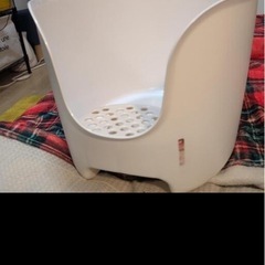 リッチェル 猫用トイレ本体 ラプレ 壁高の画像