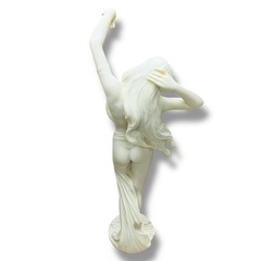 西洋美術 SCULPTURE 彫刻 小花を持つ少女 ヴィーナス像 裸婦像 アラバスタ ギリシャ神話 美術品 美術品の画像