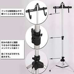 【美品】ロードバイク　スタンド　フック　屋内　インテリア　自転車の画像