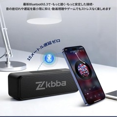 【2025迫力重低音＆HIFI音質】Bluetooth 小型ワイヤレススピーカーの画像