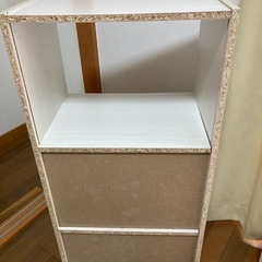 カラーボックス（三段）幅41.5×奥行29×高さ88cm の画像