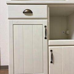 【美品】アンティーク食器棚の画像