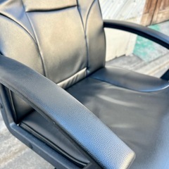 オフィスチェア ディレットDiret-H ハイバック PVC レザー OAチェア　椅子 oaチェア キャスター ワークチェア アーム付き リクライニング ロッキング 高さ調整 可能の画像