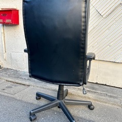 オフィスチェア ディレットDiret-H ハイバック PVC レザー OAチェア　椅子 oaチェア キャスター ワークチェア アーム付き リクライニング ロッキング 高さ調整 可能の画像