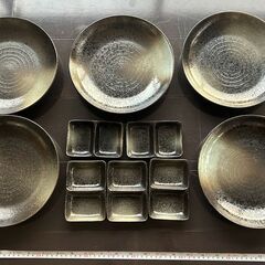 茶碗・大皿・小皿・薬味皿 / 陶器 和食器 色々まとめて35点セットの画像