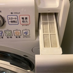 【募集中止/お取引中】アクア　ドラム式洗濯機　洗濯9kg 乾燥6kg. AQW-DJ6100-L 2013年製の画像