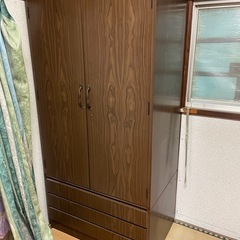 衣装棚(衣装タンス)0円でお譲りしますの画像