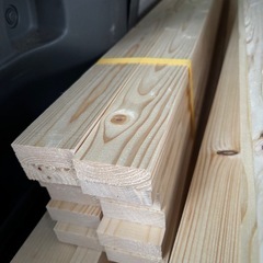 最安木材【1本120円】50本　型枠　フェンス　リフォーム　イノベの画像