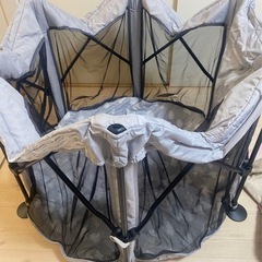 日本育児 洗えてたためるベビーサークル ポータブル　の画像