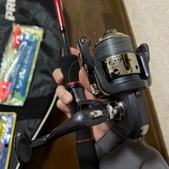 チョイ投げやルアー、サビキなどに  海釣りロッドセットの画像