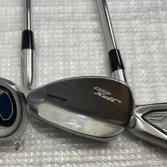 ij6858A ゴルフクラブ7本 キャディバッグ MIZUNO MP Serious Performance JPX E-METAL Notus ドライバー アイアン 動作未確認の画像
