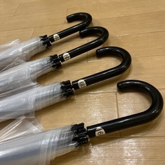 新品の傘4本の画像