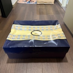 【新品未使用】BURBERRY バーバリー 2way 綿毛布 パイルブランケットの画像