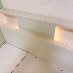 【美品】シングルベッド／収納たくさんで便利♪の画像