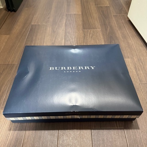 新品未使用　激カワBURBERRYタオルケット