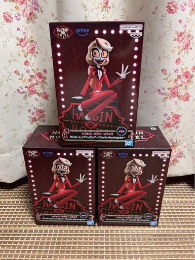 ハズビン・ホテルへようこそ モニタートップフィギュア チャーリー 3個