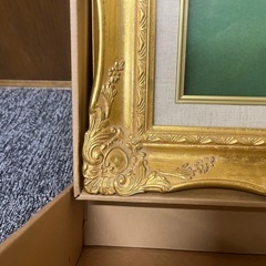 ✨
金縁デザインの額縁（未使用品）✨の画像
