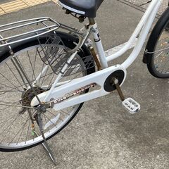 シティサイクル 26型★カゴと補助鍵は含みませんの画像