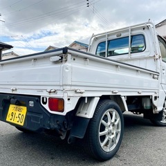 大阪発 スバル サンバートラック TT1 5速マニュアル エアコン パワステ 車検満タン 早い者勝ち！の画像