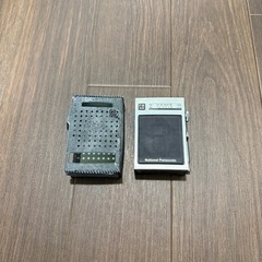 National Panasonic ポータブルラジオ AM/FMの画像