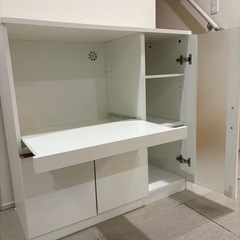 食器棚（ニトリ）ホワイトの画像