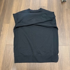 THE NORTH FACE ブラック スウェット Sの画像