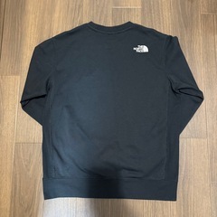 THE NORTH FACE ブラック スウェット Sの画像