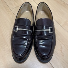 GUCCI グッチ シルバー ホースビット エナメル ローファー 36Cの画像