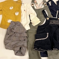 80サイズ　冬服　冬小物　20点セットの画像