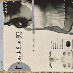 未使用OMRON Karada Scan HBF-903 体脂肪率測定機能付き体重計 ヘルスメータの画像