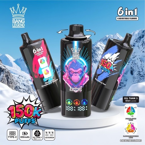 ニコパフBANG LEGEND 6 in 1 BANG LEGEND 5 in 1