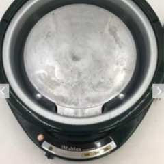 1台5役のマルチホットプレート　焼肉グリル、たこ焼き、鍋、蒸し器、しゃぶしゃぶの画像