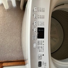 Haier　4.5kg全自動洗濯機　JW-U45EAの画像