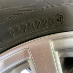 スタッドレスタイヤホイール付き　175/65R14 の画像