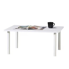 簡単に脚を外せるローテーブル　ハロー(ホワイト) ニトリの画像