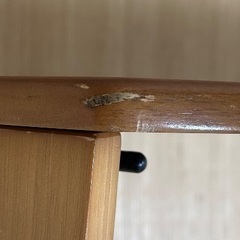 ニトリ　折りたためるローテーブル　90×60の画像