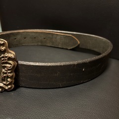 メンズベルト　イタリア製の画像