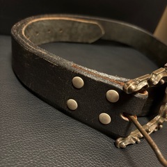 メンズベルト　イタリア製の画像