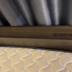 【タンスのゲン】収納付きシングルベッド　マットレス/スマホスタンド/USB/コンセント付き　の画像