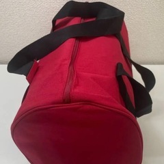 【新品未使用】 CHANEL シャネル  ノベルティ  キャンパス　ボストンバッグ  レッドの画像