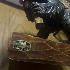 木彫りの熊の画像