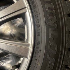 スタッドレスタイヤホイール付き　185/60R15の画像