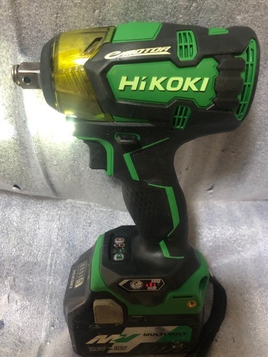②ハイコーキ WR18DBDL2 インパクトレンチ 中古美品、本体のみ