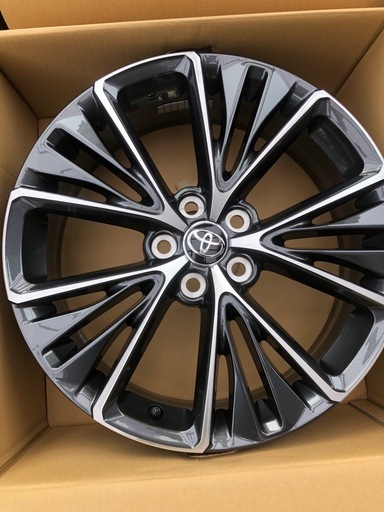 60プリウス純正ホイール新車外し