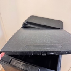 ゴミ箱　ブラックの画像